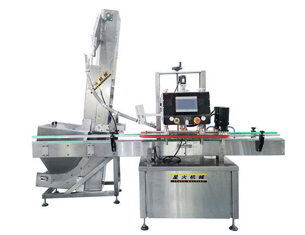 四輪夾旋式自動(dòng)上蓋旋蓋機(jī)