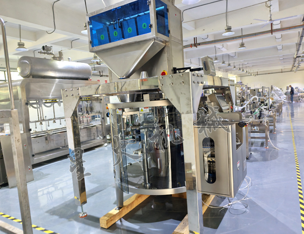 全自動給袋式麥片包裝機實拍圖